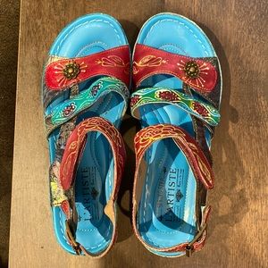 New L'Artiste (by spring step) Sumacah design,sandal sz 38